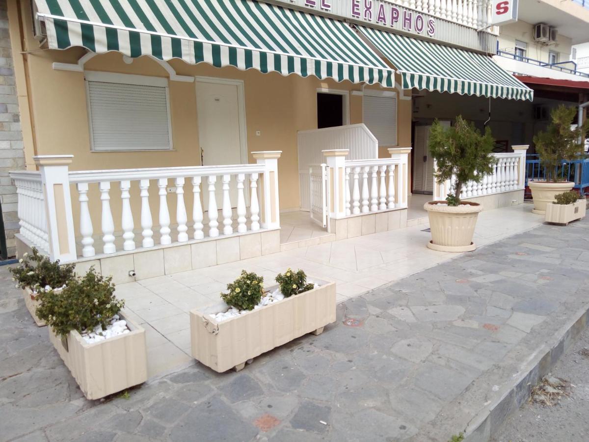 Hotel Exarhos Paralía Kültér fotó