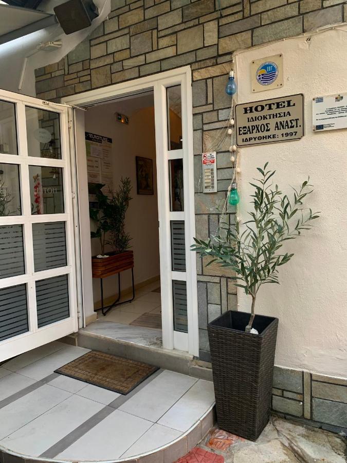 Hotel Exarhos Paralía Kültér fotó