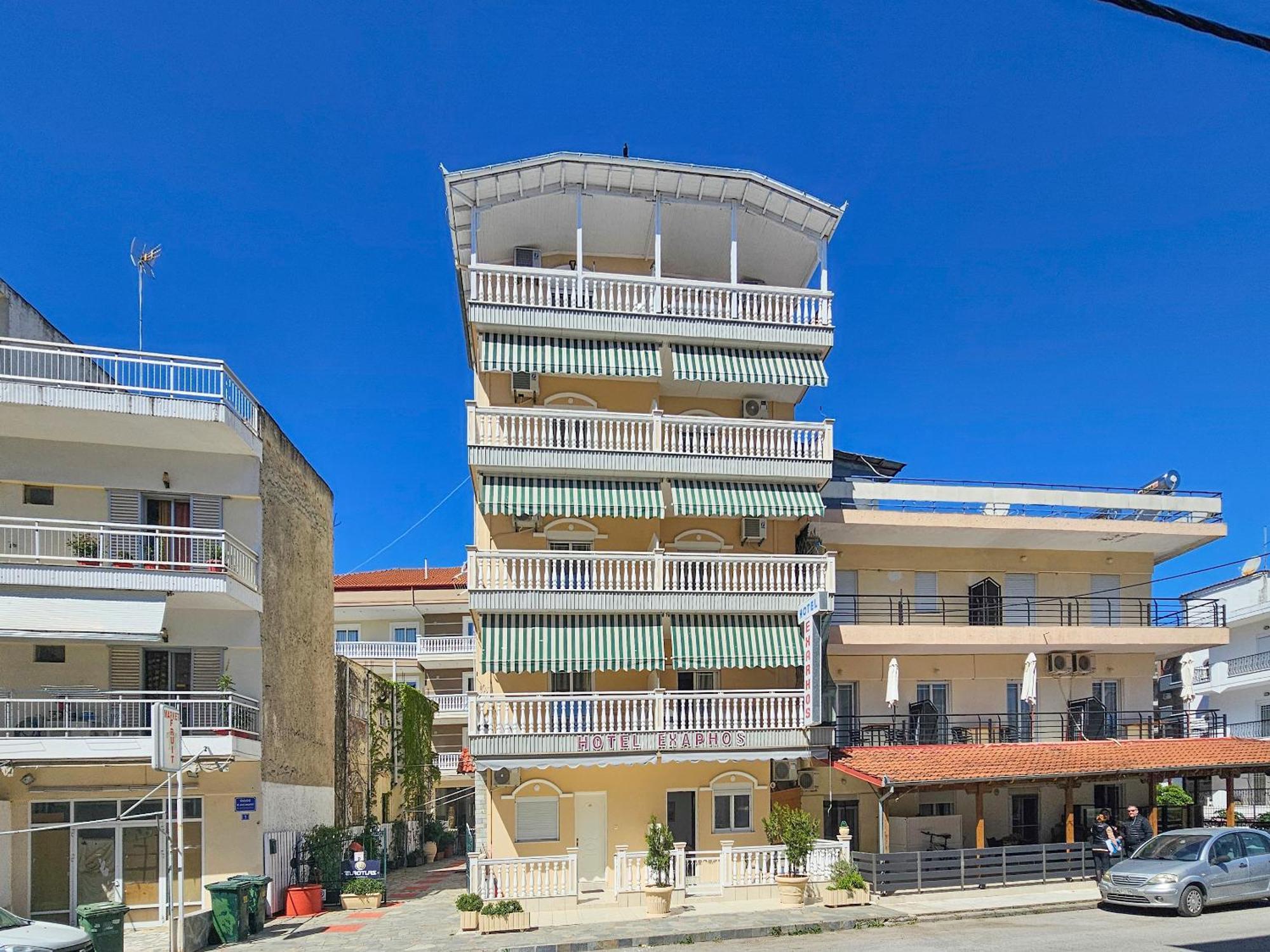 Hotel Exarhos Paralía Kültér fotó