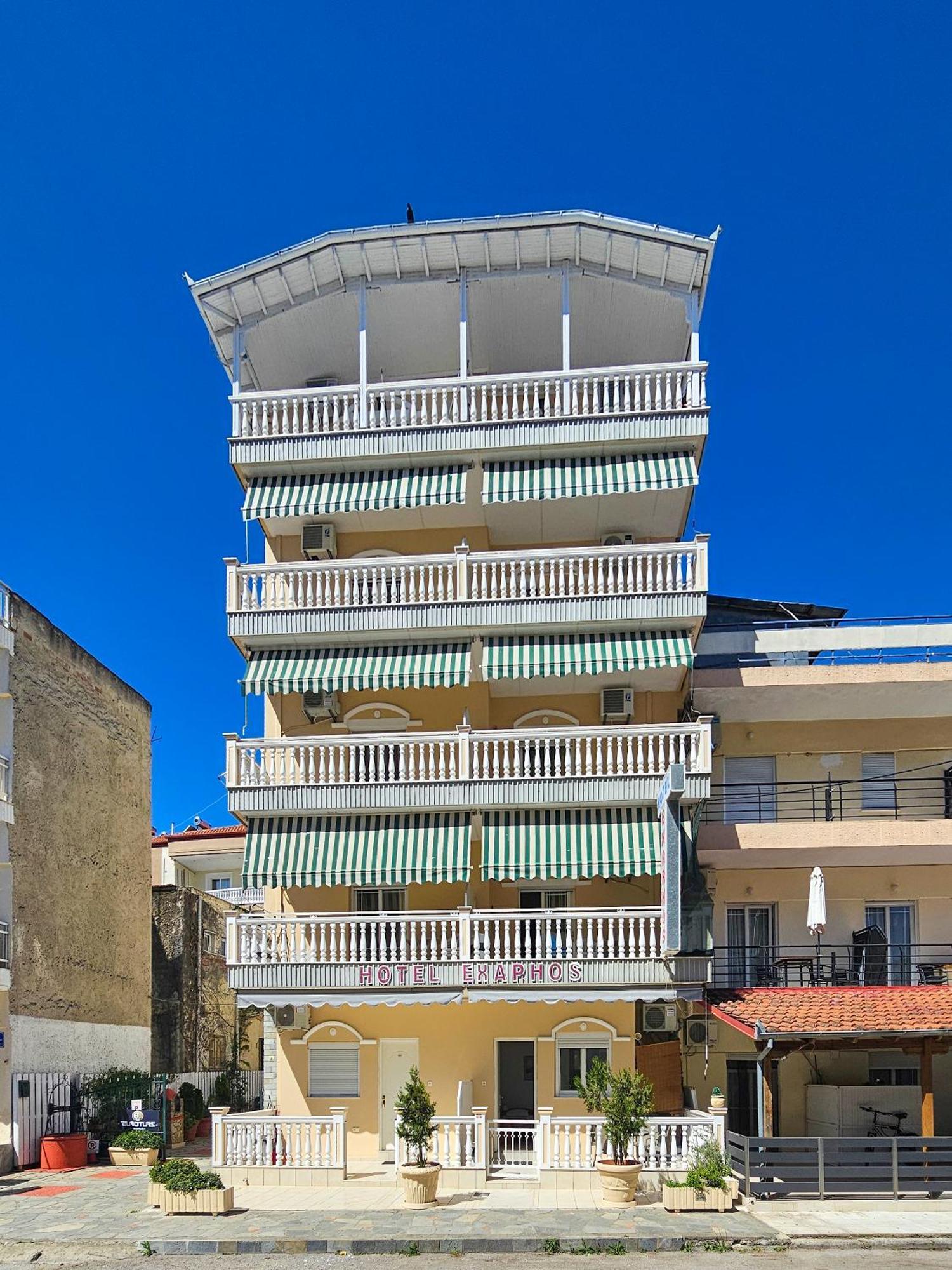 Hotel Exarhos Paralía Kültér fotó